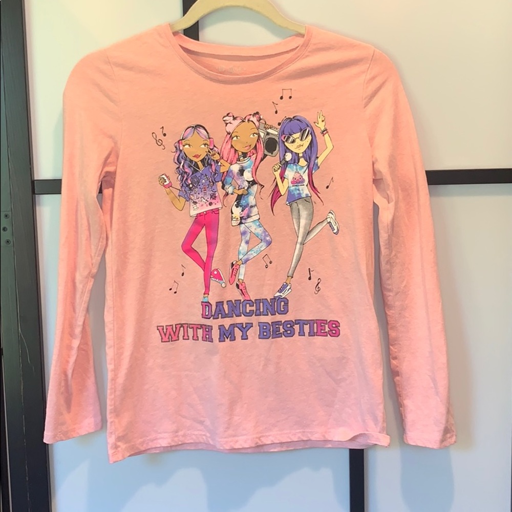 Pink Long Sleeve Tee